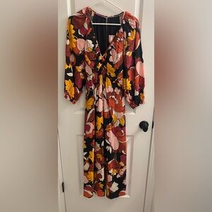 Mauve Anthropologie Multi Colored Dress